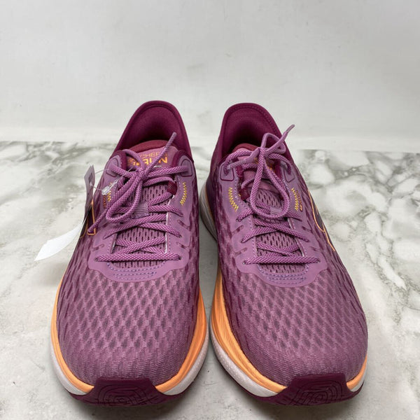 SKECHERS WOMEN'S SNEAKERS pink orange white 9
