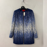 HUGO HUGO BOSS WOMEN'S COAT blue white black 6