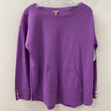 TALBOTS WOMEN'S ACTIVE TOP mauve M