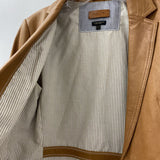 Massimo Dutti WOMEN'S BLAZER/JACKET camel M