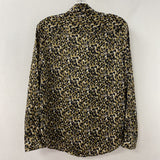 EQUIPMENT WOMEN'S BLOUSE/SHIRT black olive white mix M