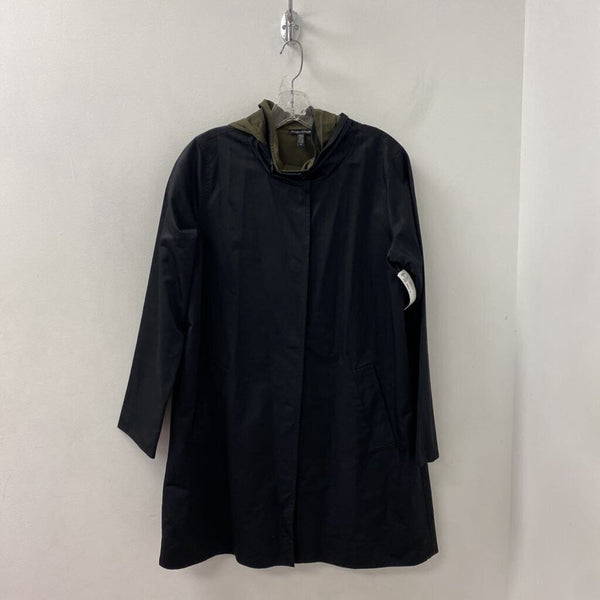 EILEEN FISHER WOMEN'S COAT black S
