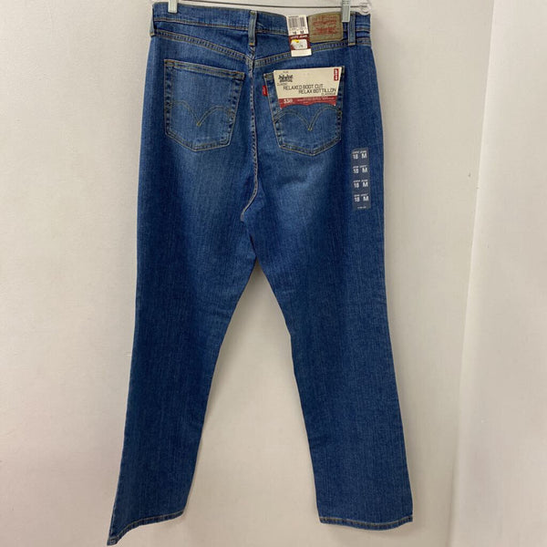 WOMEN'S PLUS BOTTOM blue 18