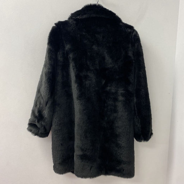 H&M WOMEN'S COAT black 6