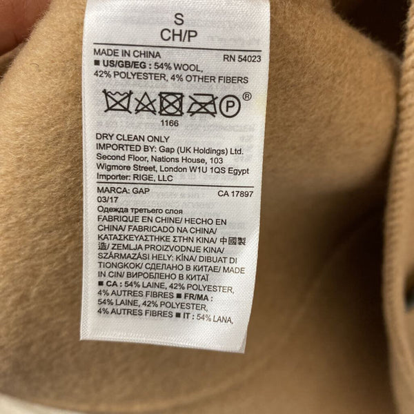 GAP WOMEN'S COAT tan S