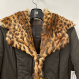 SCERVINO WOMEN'S COAT chocolate brown 12