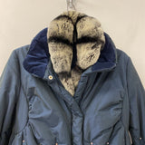 ROBERTA SCARPA WOMEN'S COAT navy 10