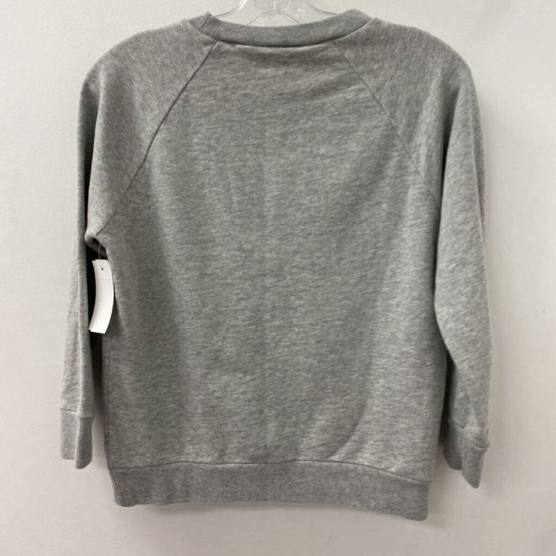 J CREW WOMEN'S SWEATER grey navy mix XS