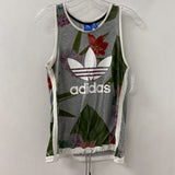 ADIDAS WOMEN'S ACTIVE TOP grey multi mix S