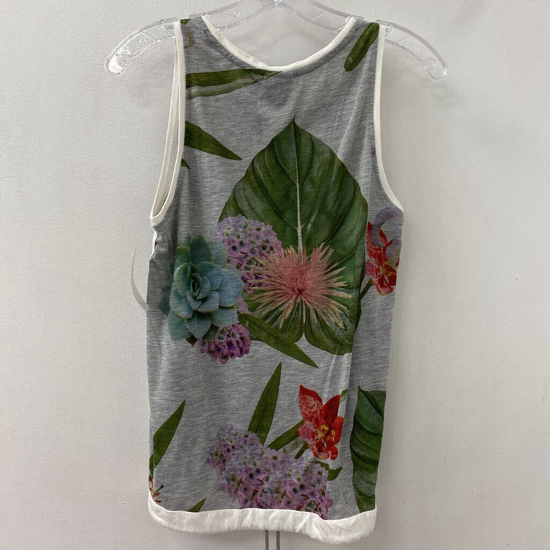 ADIDAS WOMEN'S ACTIVE TOP grey multi mix S