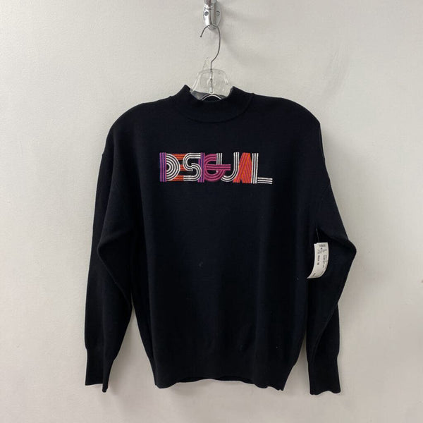 DESIGUAL WOMEN'S SWEATER black multi M