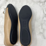 ANNE KLEIN WOMEN'S FLATS camel black 9.5