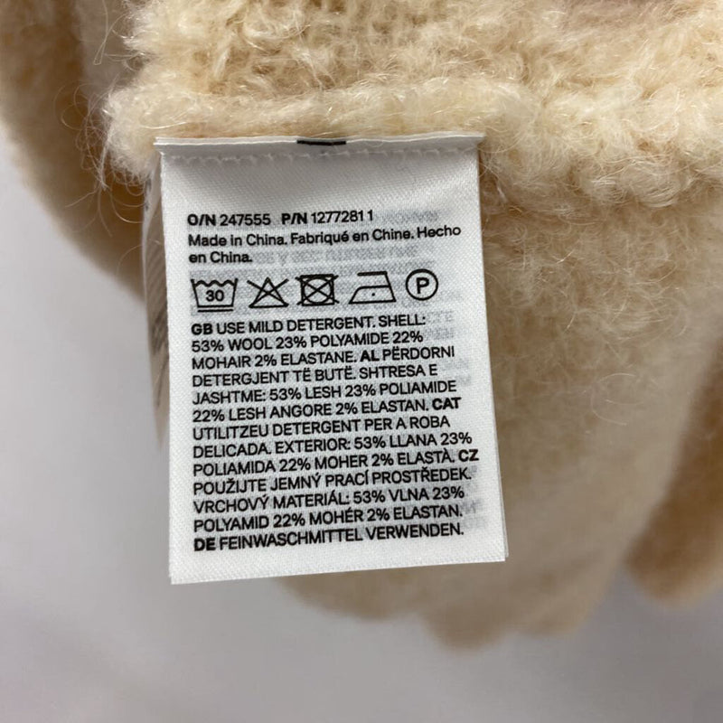 H&M WOMEN'S SWEATER cream 8