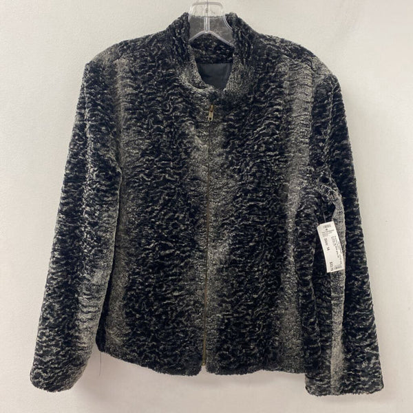 VOTRE NOM WOMEN'S COAT black grey mix 14