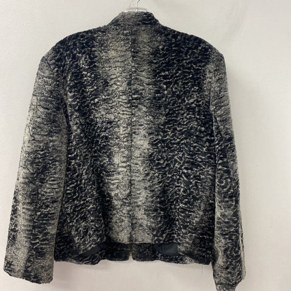 VOTRE NOM WOMEN'S COAT black grey mix 14