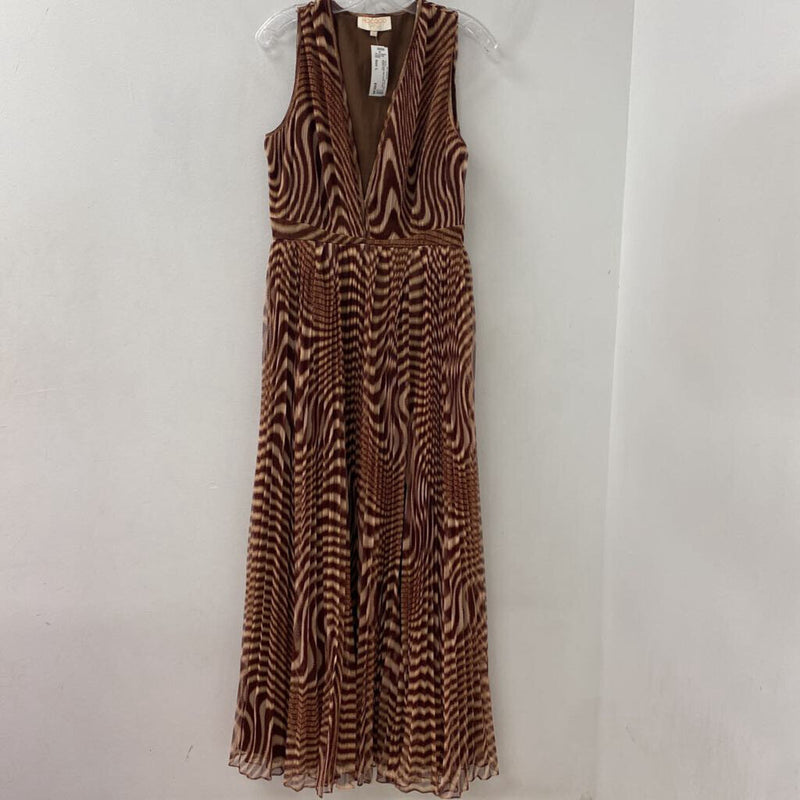 Rococo Sand WOMEN'S DRESS brown cream mix L
