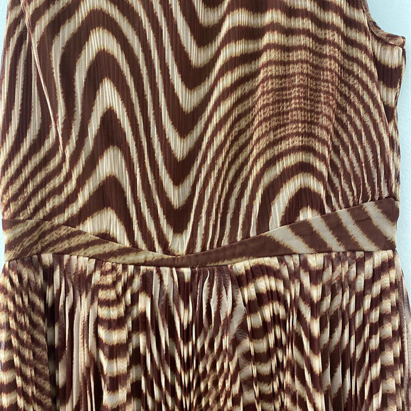 Rococo Sand WOMEN'S DRESS brown cream mix L