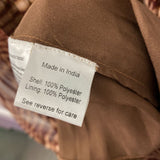 Rococo Sand WOMEN'S DRESS brown cream mix L