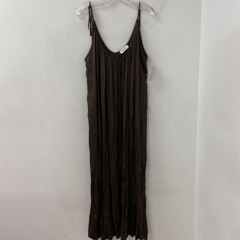 MOTEL WOMEN'S DRESS brown L/XL