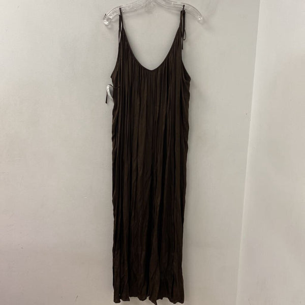 MOTEL WOMEN'S DRESS brown L/XL