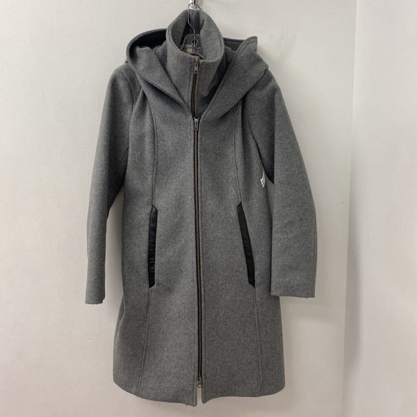 SOIA & KYO WOMEN'S COAT grey M