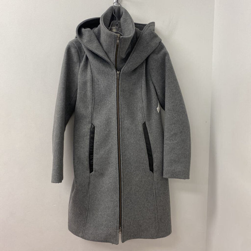 SOIA & KYO WOMEN'S COAT grey M