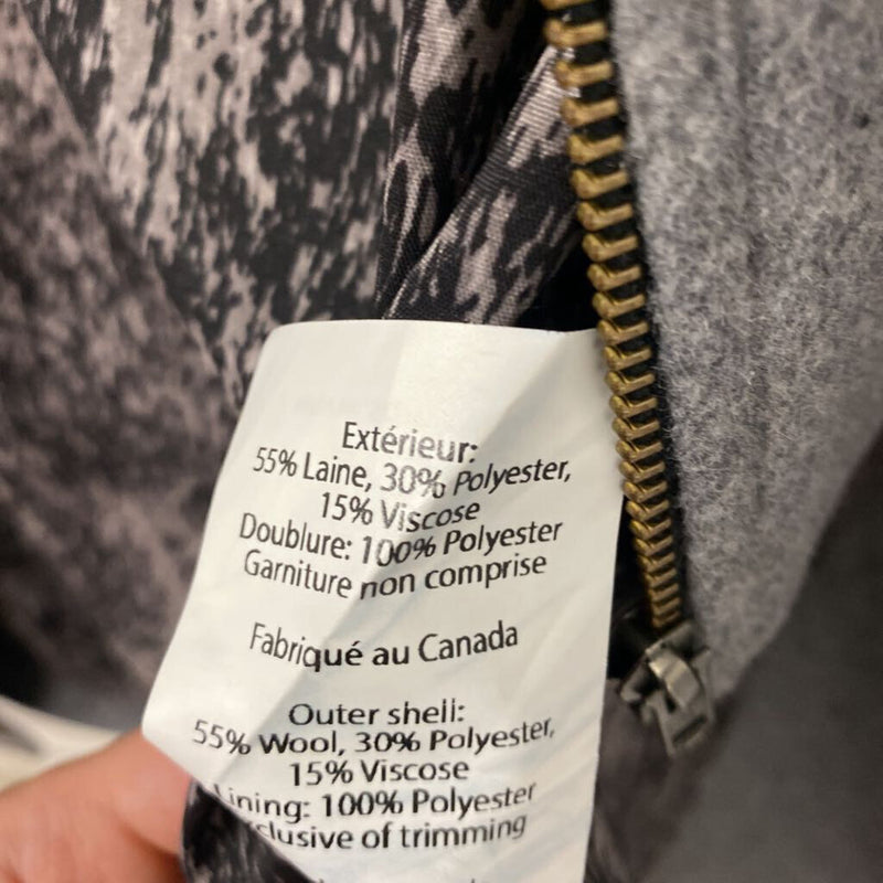 SOIA & KYO WOMEN'S COAT grey M