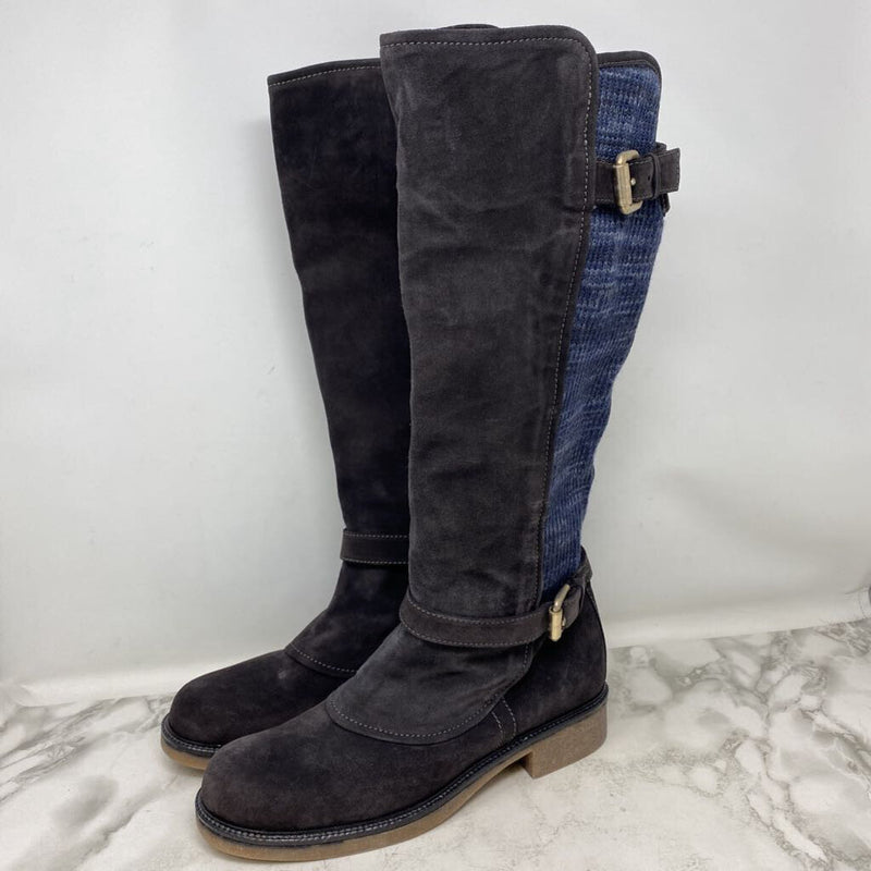 MISSONI WOMEN'S BOOTS grey navy 40