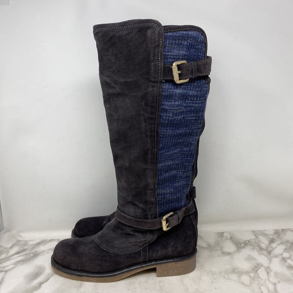 MISSONI WOMEN'S BOOTS grey navy 40
