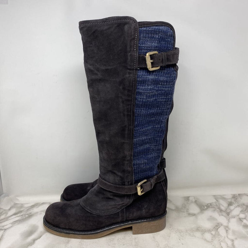 MISSONI WOMEN'S BOOTS grey navy 40