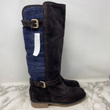 MISSONI WOMEN'S BOOTS grey navy 40