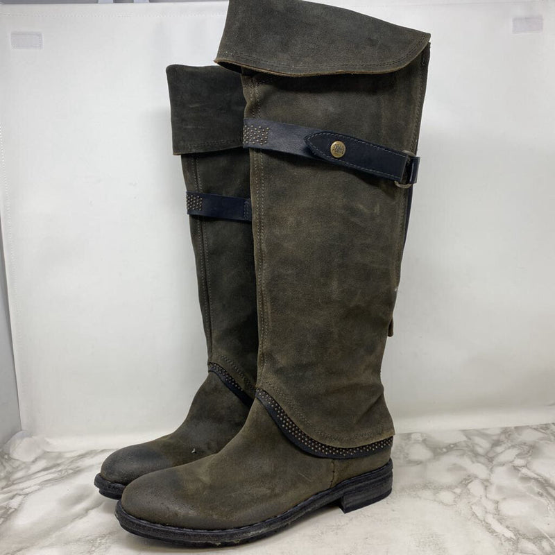 WOMEN'S BOOTS olive black 40