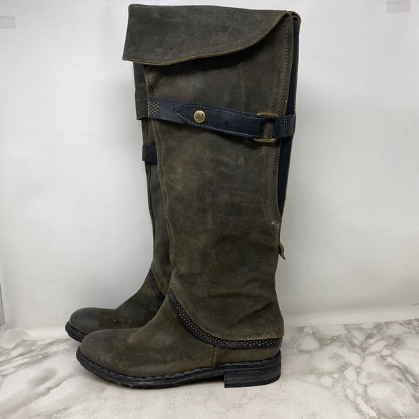 WOMEN'S BOOTS olive black 40