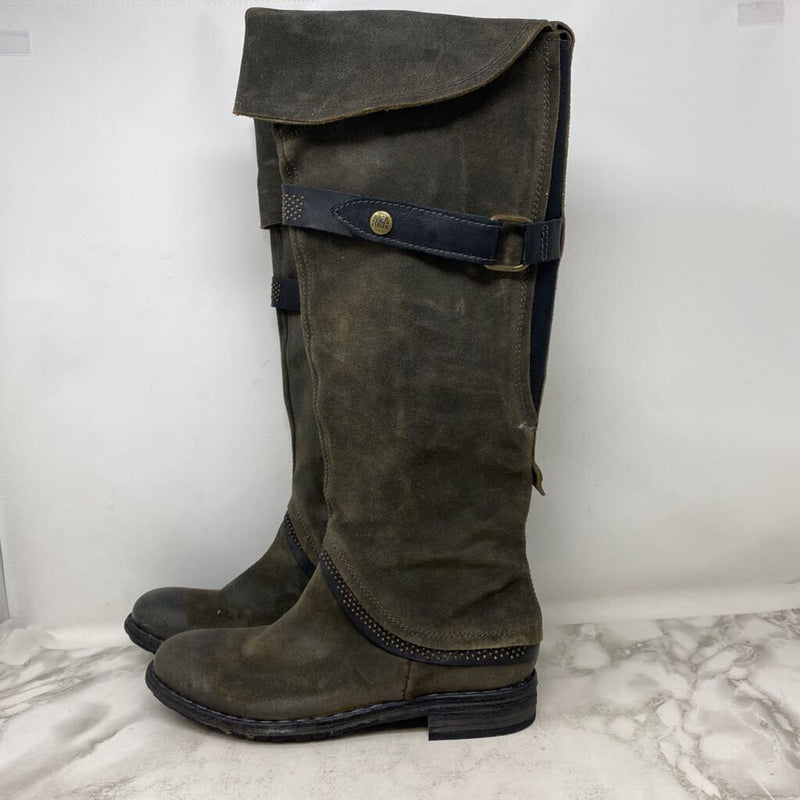 WOMEN'S BOOTS olive black 40
