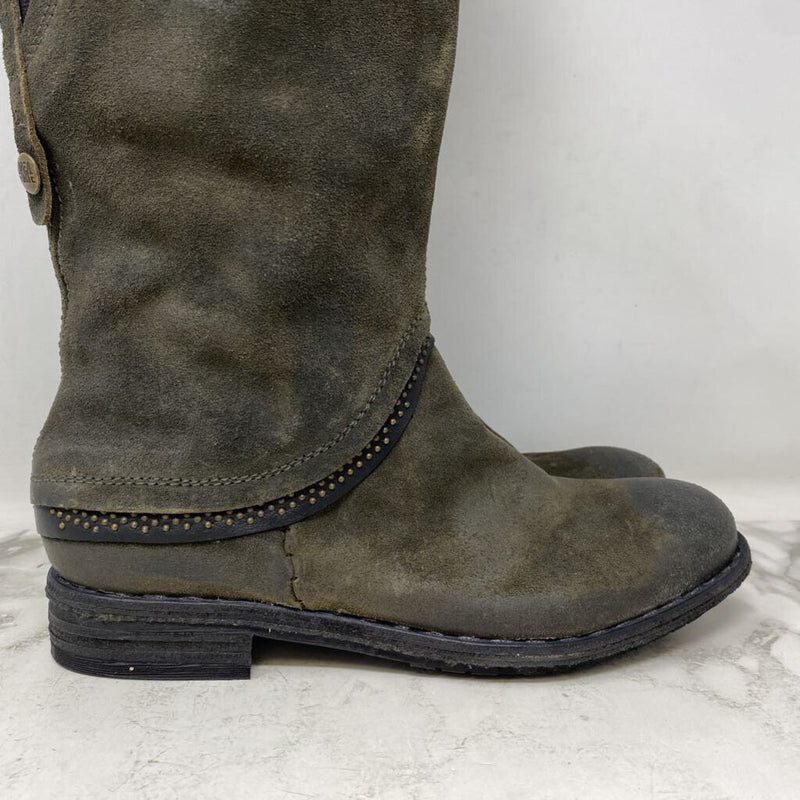 WOMEN'S BOOTS olive black 40