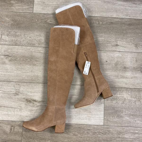 NINE WEST WOMEN'S BOOTS beige 6.5