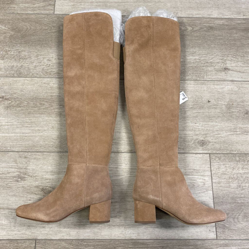 NINE WEST WOMEN'S BOOTS beige 6.5