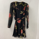 WILFRED WOMEN'S DRESS black pink green XS