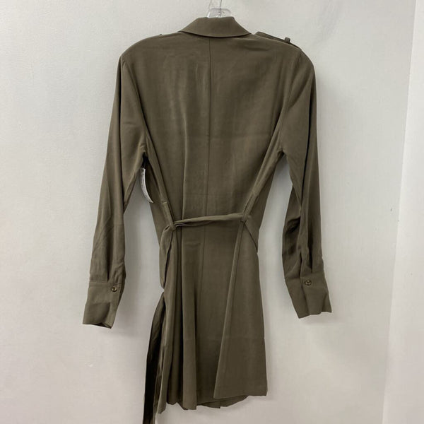 DYNAMITE WOMEN'S DRESS olive XS