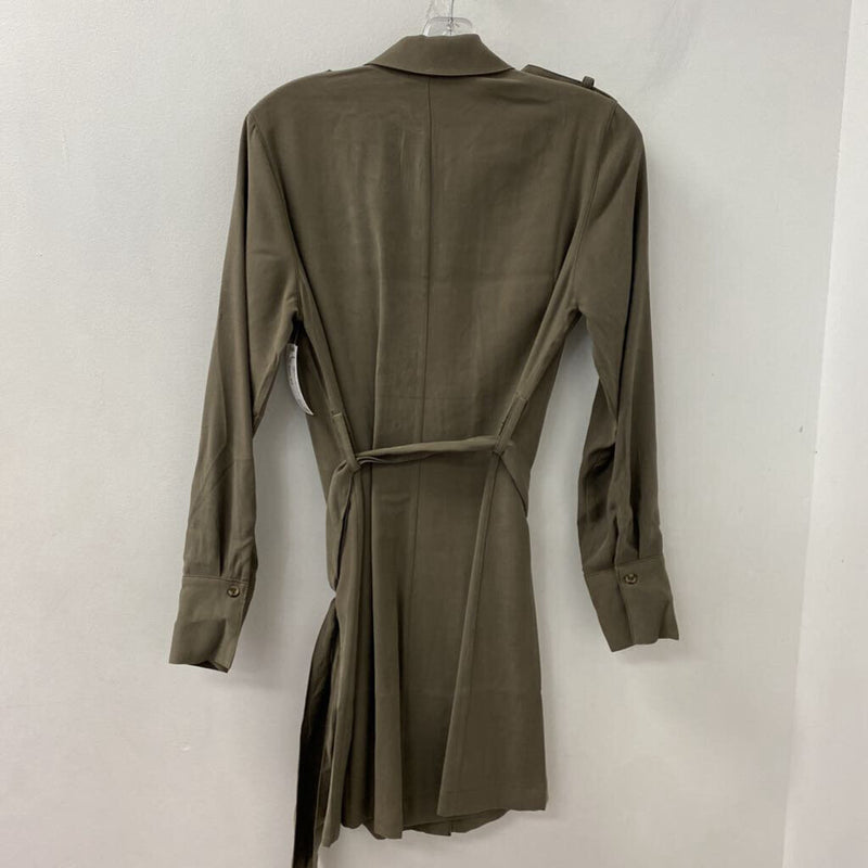 DYNAMITE WOMEN'S DRESS olive XS