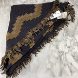 WILFRED WOMEN'S SCARF/SHAWL charcoal brown