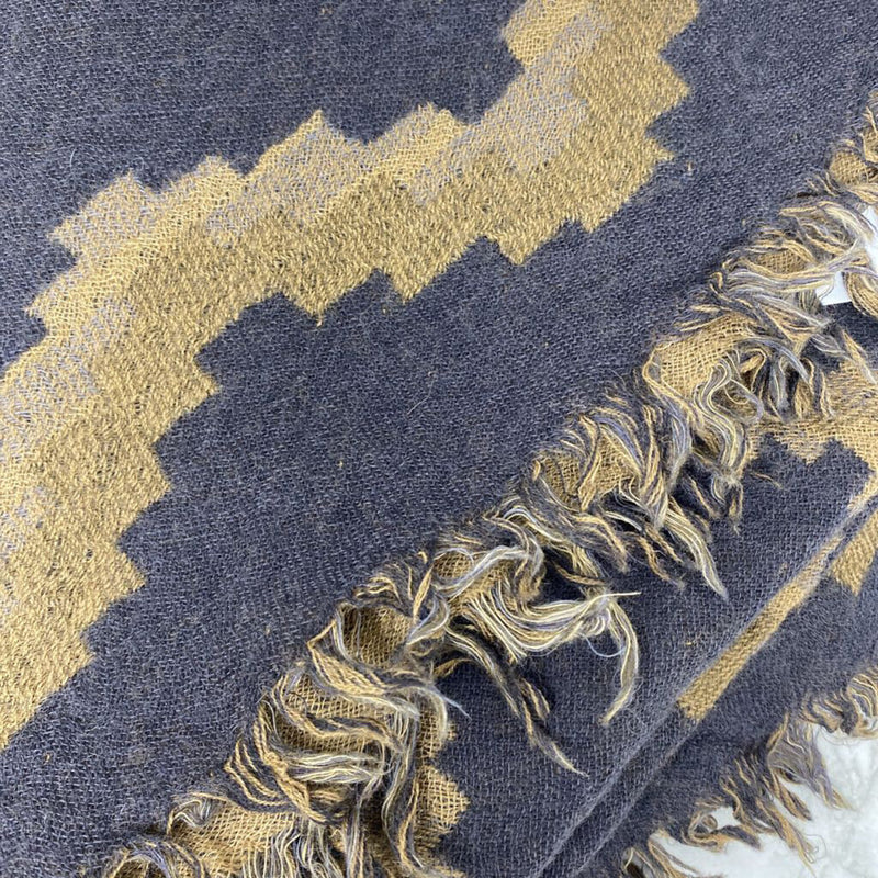 WILFRED WOMEN'S SCARF/SHAWL charcoal brown