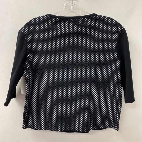 LULULEMON WOMEN'S ACTIVE TOP black white S