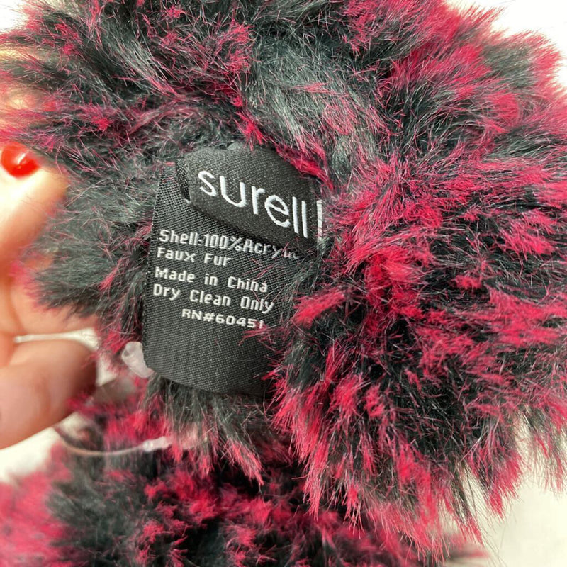 SURELL WOMEN'S GLOVES/MITTS pink black