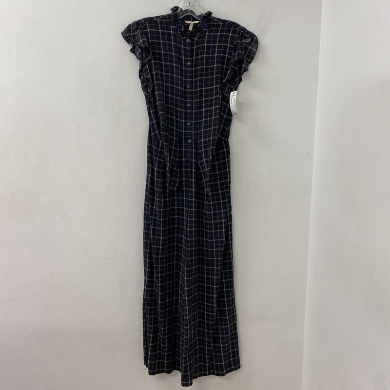 REBECCA TAYLOR WOMEN'S JUMPSUIT black white 2