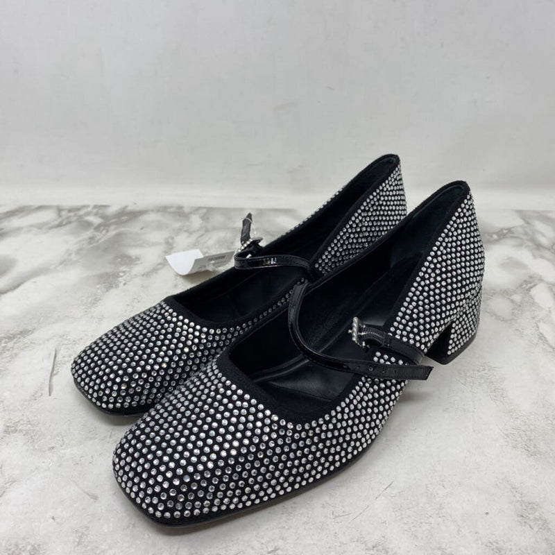 WOMEN'S HEELS black clear 37
