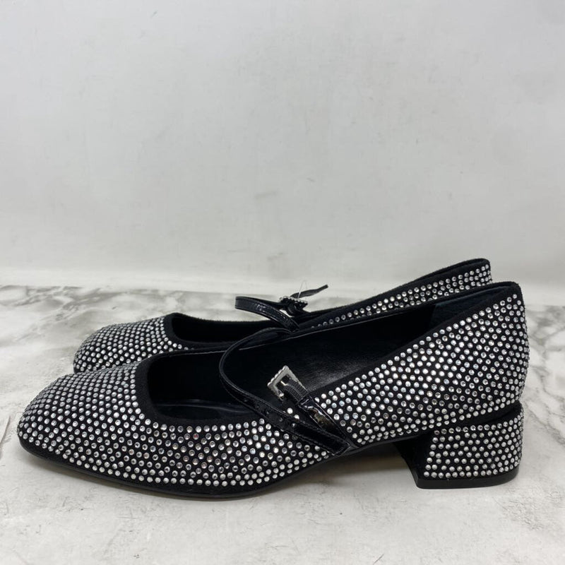 WOMEN'S HEELS black clear 37