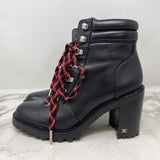 SAM EDELMAN WOMEN'S BOOTS black red 8