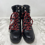 SAM EDELMAN WOMEN'S BOOTS black red 8