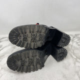 SAM EDELMAN WOMEN'S BOOTS black red 8